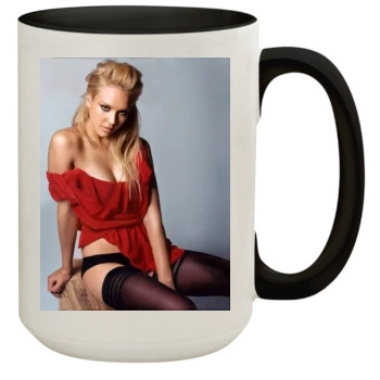 Jessica Alba 15oz Colored Inner & Handle Mug