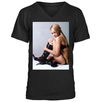 Jessica Alba Men's V-Neck T-Shirt