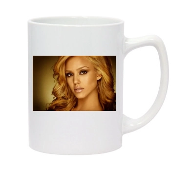 Jessica Alba 14oz White Statesman Mug