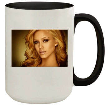 Jessica Alba 15oz Colored Inner & Handle Mug