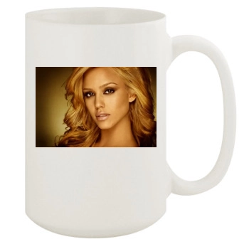 Jessica Alba 15oz White Mug