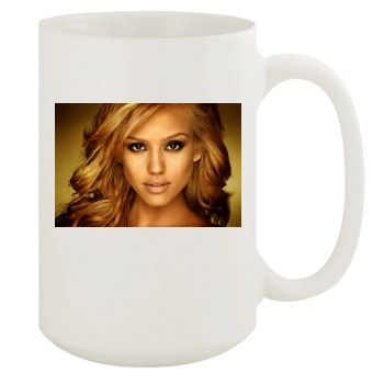 Jessica Alba 15oz White Mug