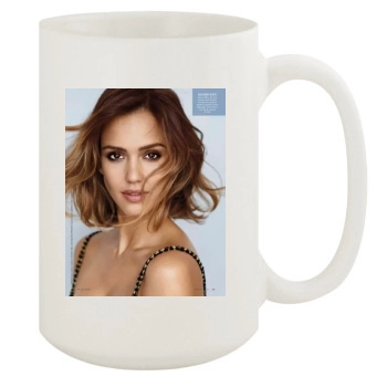 Jessica Alba 15oz White Mug