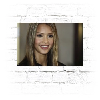 Jessica Alba Metal Wall Art