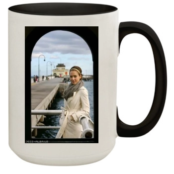 Jessica Alba 15oz Colored Inner & Handle Mug