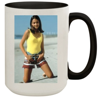 Jessica Alba 15oz Colored Inner & Handle Mug