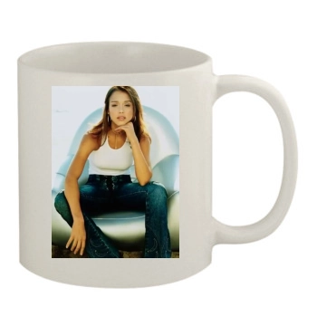 Jessica Alba 11oz White Mug