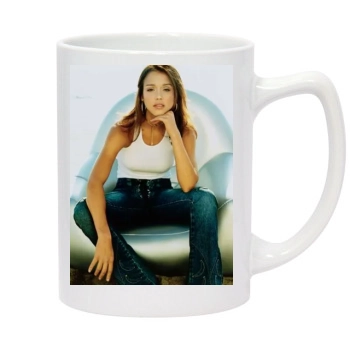 Jessica Alba 14oz White Statesman Mug