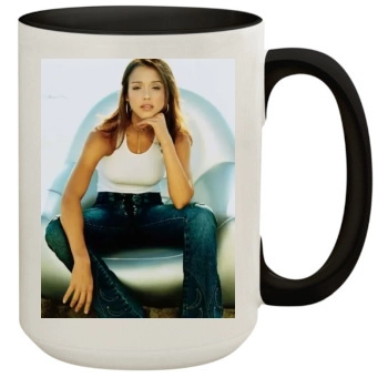 Jessica Alba 15oz Colored Inner & Handle Mug