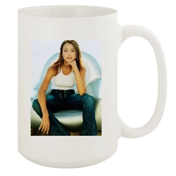 Jessica Alba 15oz White Mug