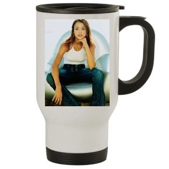 Jessica Alba Stainless Steel Travel Mug