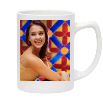 Jessica Alba 14oz White Statesman Mug