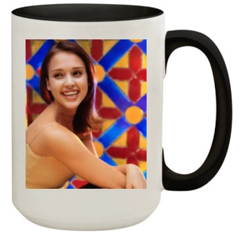 Jessica Alba 15oz Colored Inner & Handle Mug