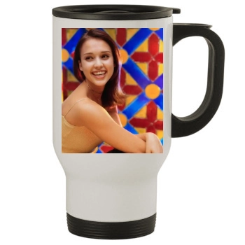 Jessica Alba Stainless Steel Travel Mug