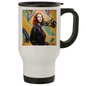 Jessica Alba Stainless Steel Travel Mug