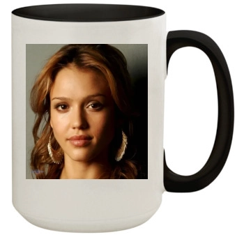 Jessica Alba 15oz Colored Inner & Handle Mug