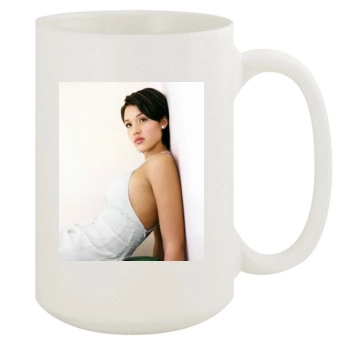 Jessica Alba 15oz White Mug