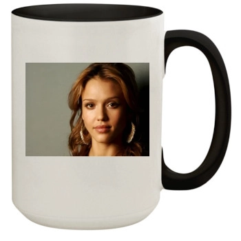 Jessica Alba 15oz Colored Inner & Handle Mug