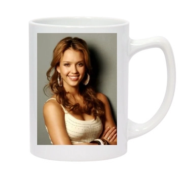 Jessica Alba 14oz White Statesman Mug