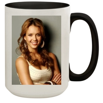 Jessica Alba 15oz Colored Inner & Handle Mug