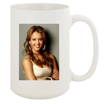 Jessica Alba 15oz White Mug