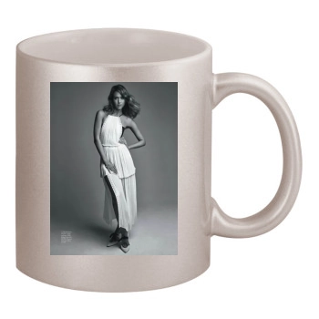 Jessica Alba 11oz Metallic Silver Mug