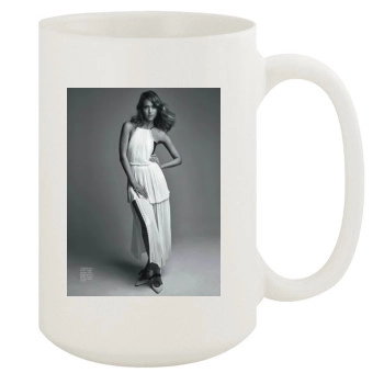 Jessica Alba 15oz White Mug