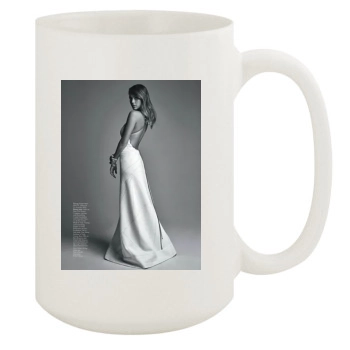 Jessica Alba 15oz White Mug