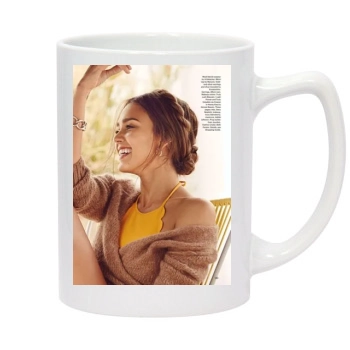 Jessica Alba 14oz White Statesman Mug