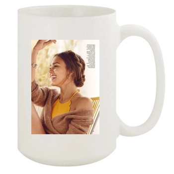 Jessica Alba 15oz White Mug