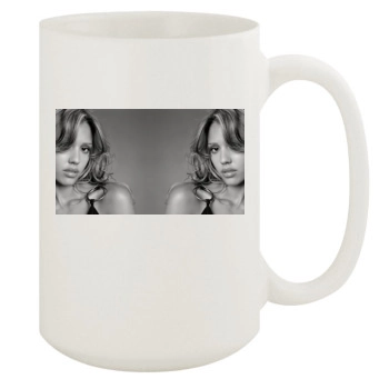 Jessica Alba 15oz White Mug