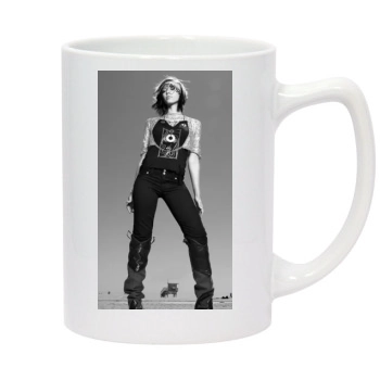 Jessica Alba 14oz White Statesman Mug