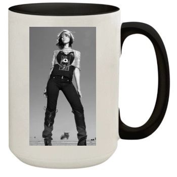 Jessica Alba 15oz Colored Inner & Handle Mug