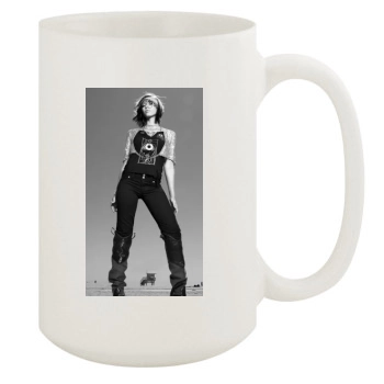 Jessica Alba 15oz White Mug