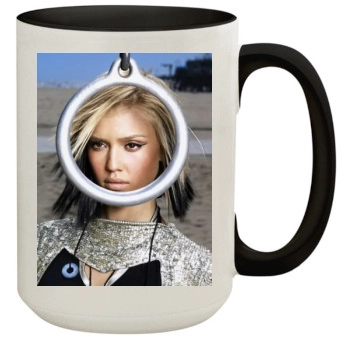 Jessica Alba 15oz Colored Inner & Handle Mug