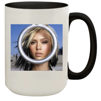 Jessica Alba 15oz Colored Inner & Handle Mug