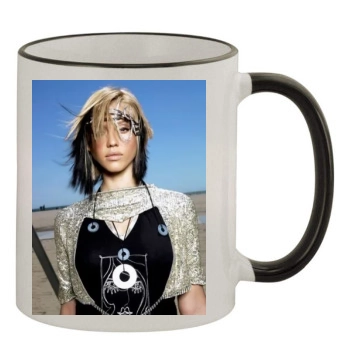 Jessica Alba 11oz Colored Rim & Handle Mug