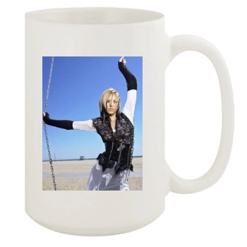 Jessica Alba 15oz White Mug