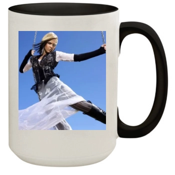 Jessica Alba 15oz Colored Inner & Handle Mug