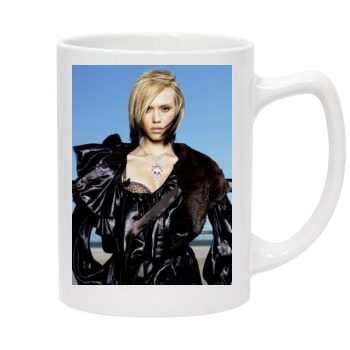 Jessica Alba 14oz White Statesman Mug