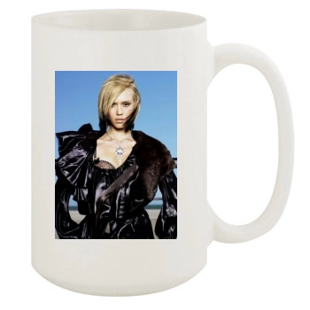 Jessica Alba 15oz White Mug