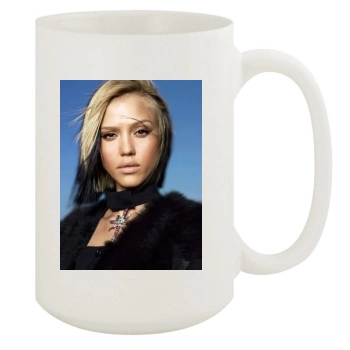 Jessica Alba 15oz White Mug