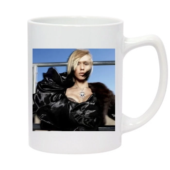 Jessica Alba 14oz White Statesman Mug