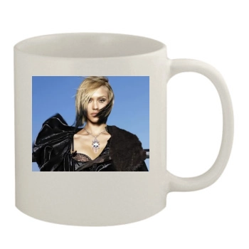 Jessica Alba 11oz White Mug