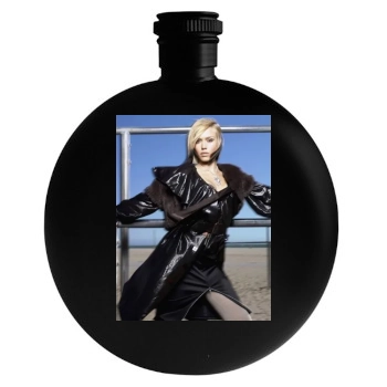 Jessica Alba Round Flask