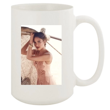 Jessica Alba 15oz White Mug