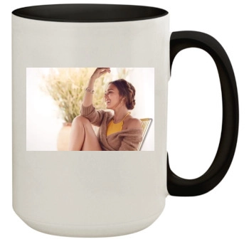 Jessica Alba 15oz Colored Inner & Handle Mug