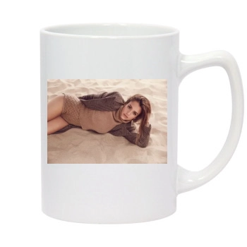 Jessica Alba 14oz White Statesman Mug