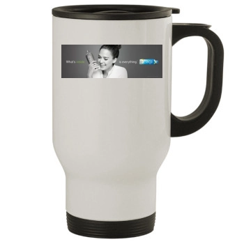 Jessica Alba Stainless Steel Travel Mug