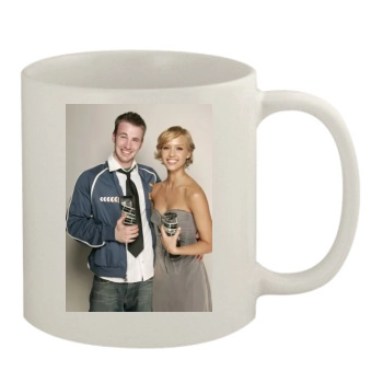 Jessica Alba 11oz White Mug